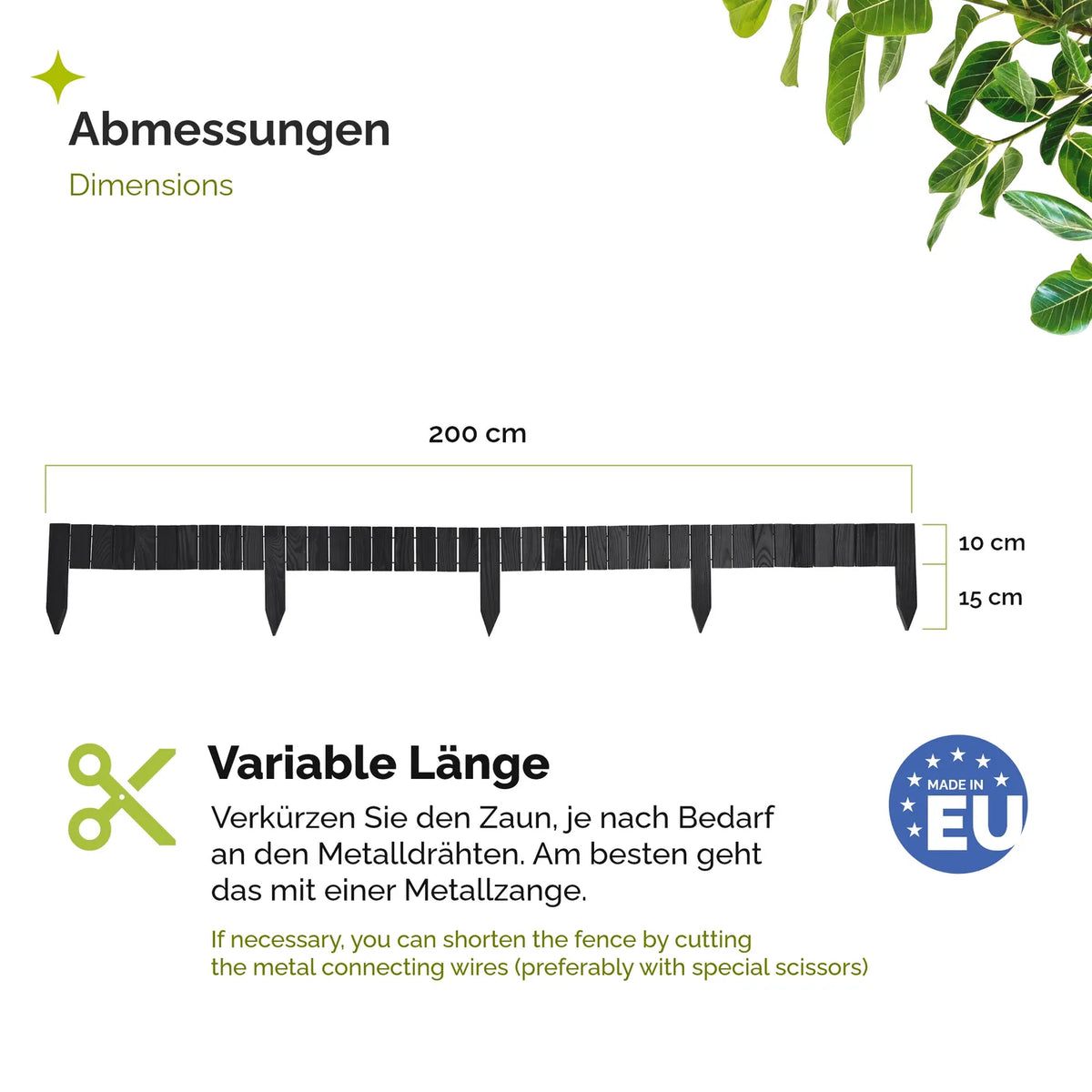 #Farbe_Graphite#Höhe_10 cm