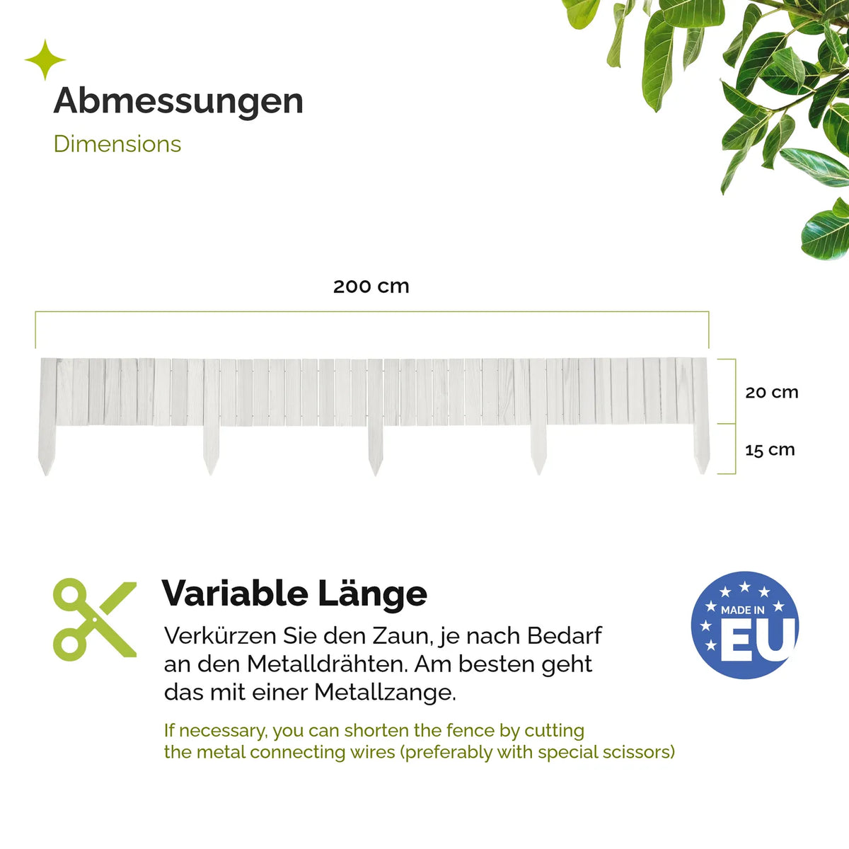 #Farbe_Weiß#Höhe_20 cm