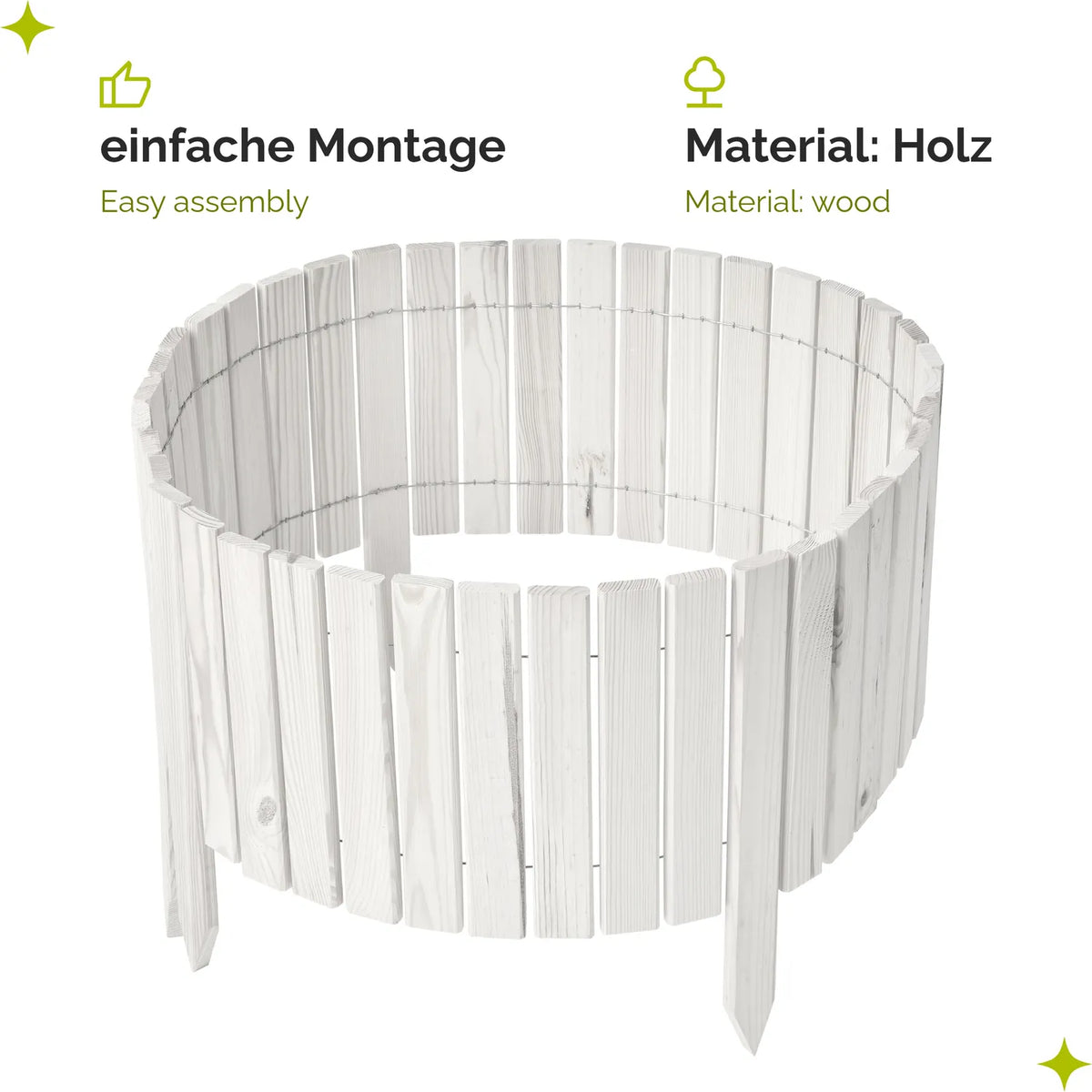 #Farbe_Weiß#Höhe_30 cm