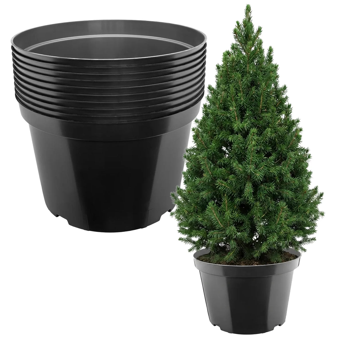 #Größe_Ø45,5 x 30 cm (35L)#Set_10 Töpfe