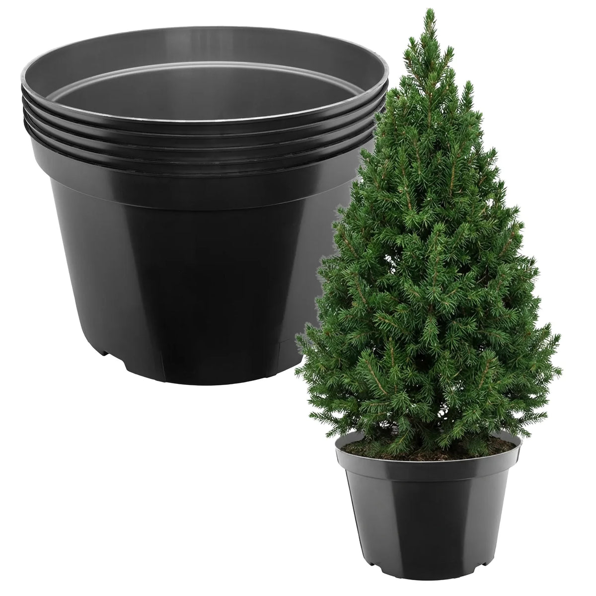 #Größe_Ø45,5 x 30 cm (35L)#Set_5 Töpfe