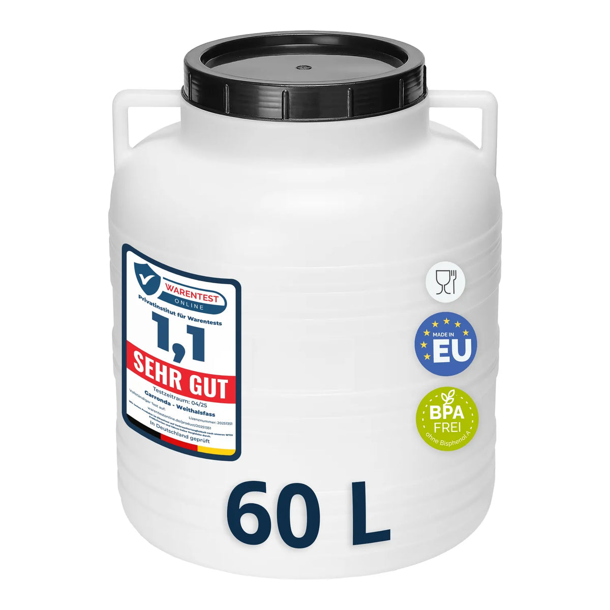 #Farbe_Weiß#Kapazität_60 L