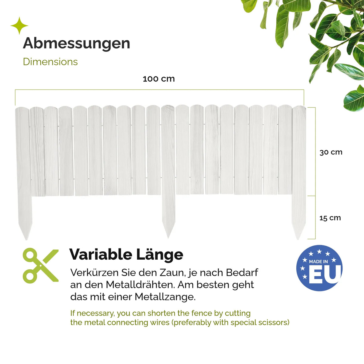 #Farbe_Weiß#Höhe_30 cm