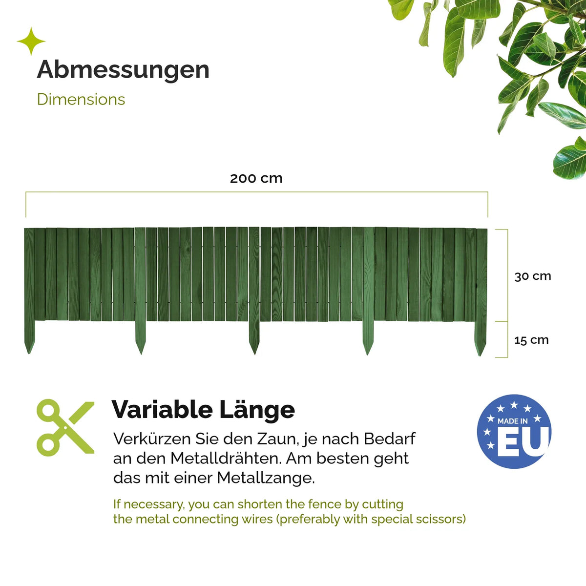 #Farbe_Dunkelgrün#Höhe_40 cm