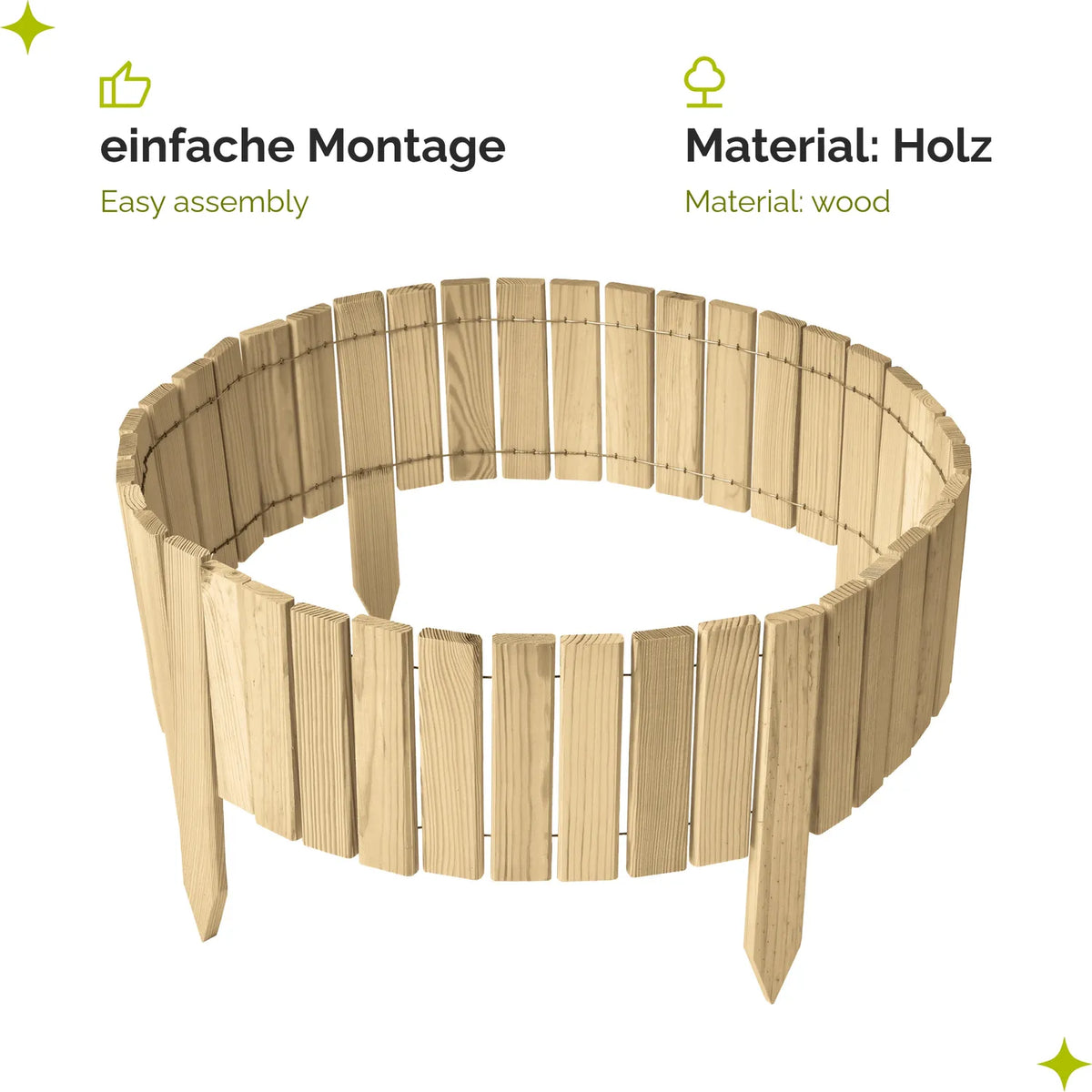#Farbe_Natural (nicht imprägniert)#Höhe_20 cm