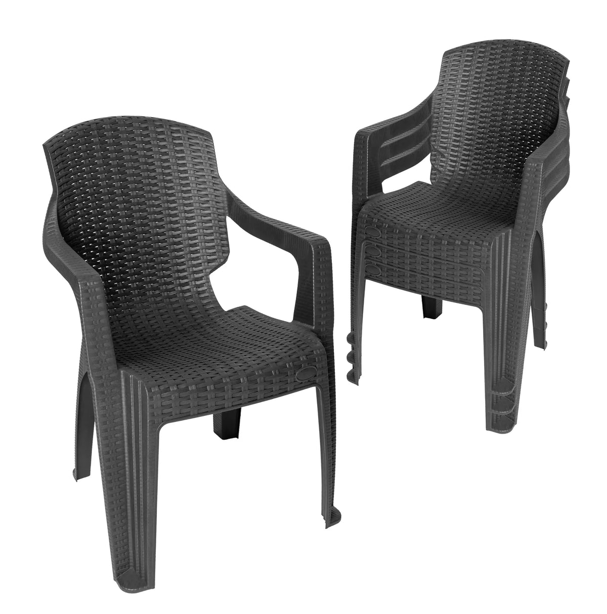 #Farbe_Anthrazit#Set_4 Stühle