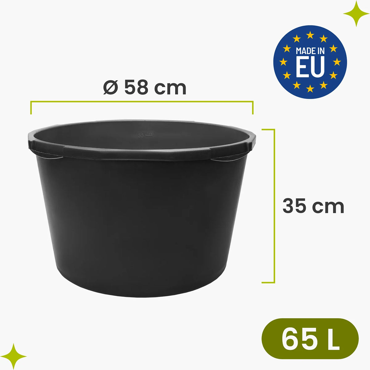 #Farbe_Schwarz#Größe_65 L