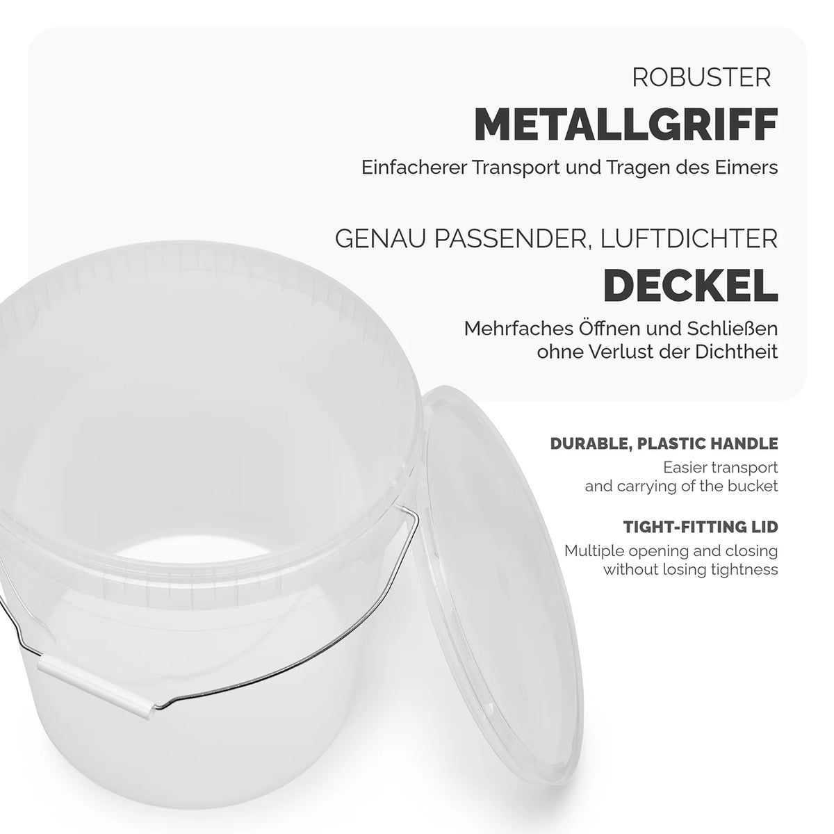 #Größe_30 Liter mit Metallhenkel