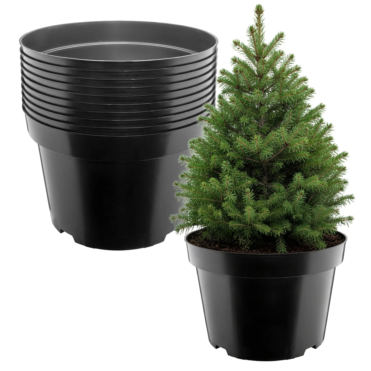 #Größe_Ø38 x 25 cm (20L)#Set_10 Töpfe