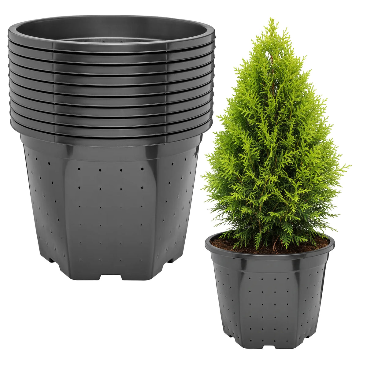 #Größe_Ø28 x 22 cm (10L)#Set_10 Töpfe