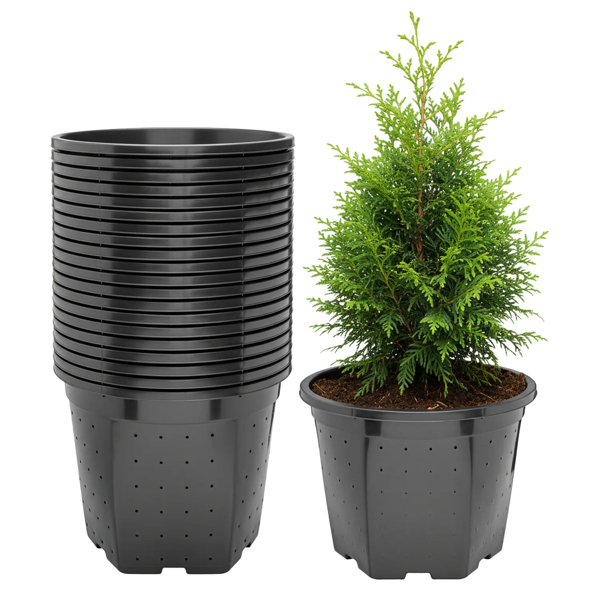 #Größe_Ø25 x 20 cm (7,5L)#Set_20 Töpfe