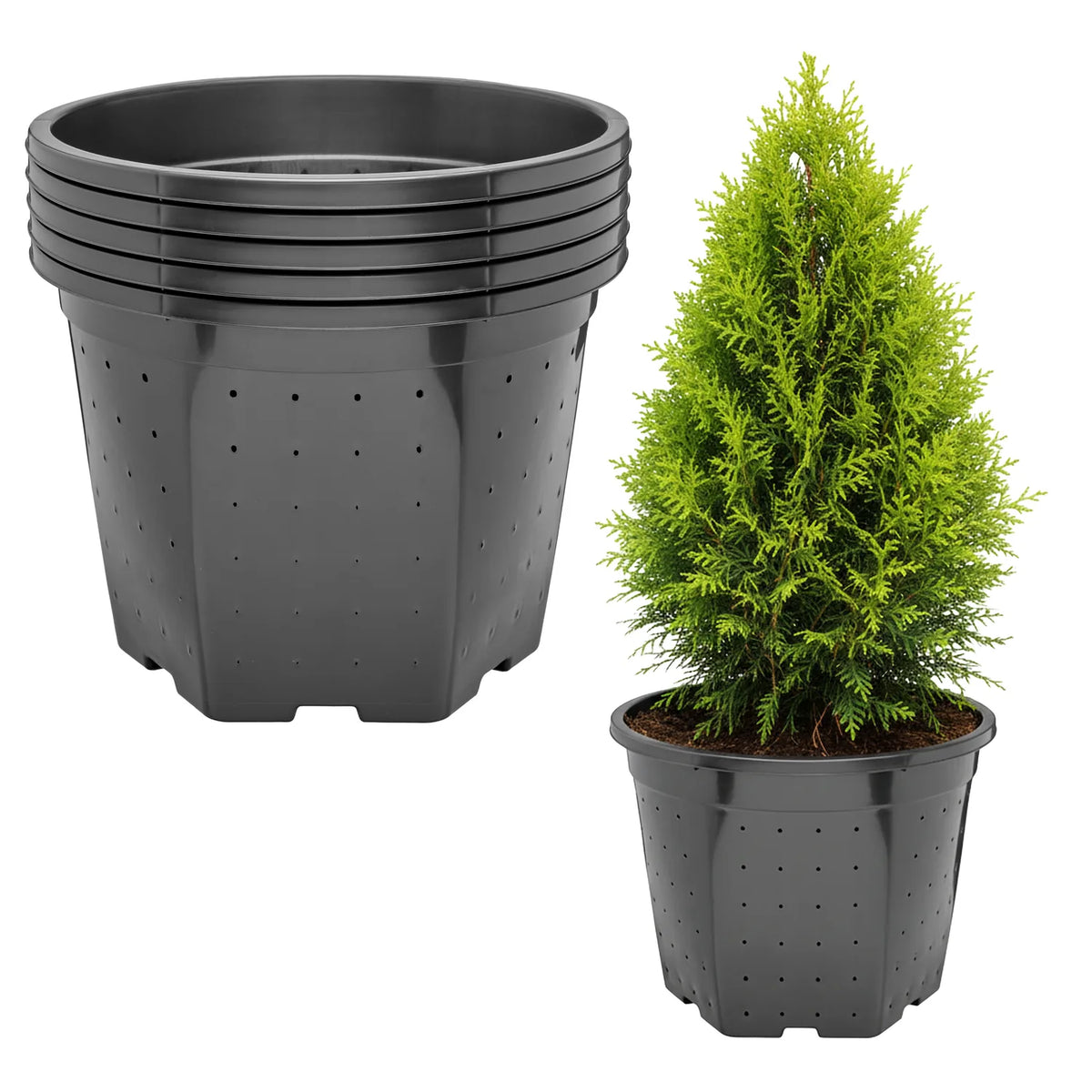 #Größe_Ø28 x 22 cm (10L)#Set_5 Töpfe