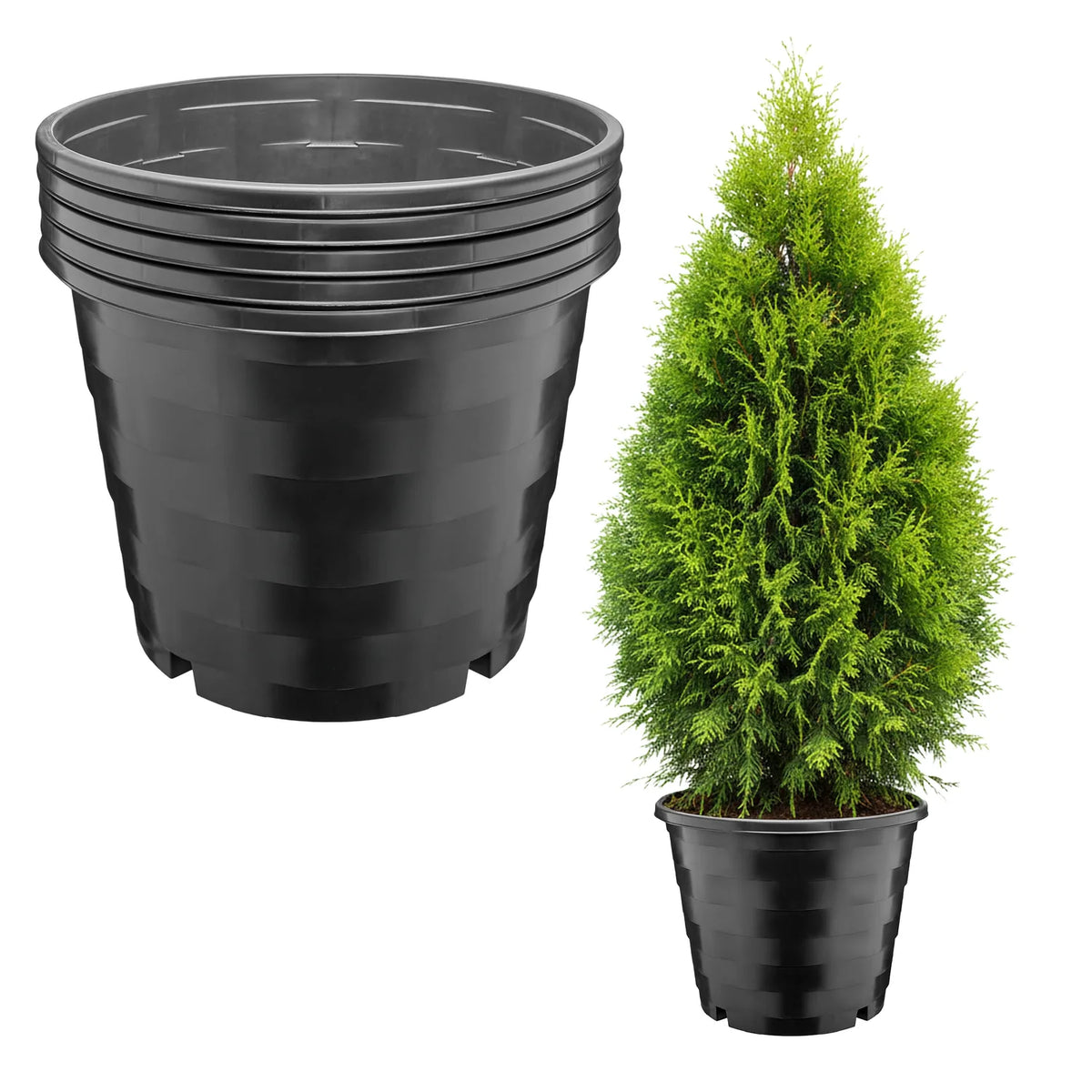 #Größe_Ø39 x 31 cm (25L)#Set_5 Töpfe