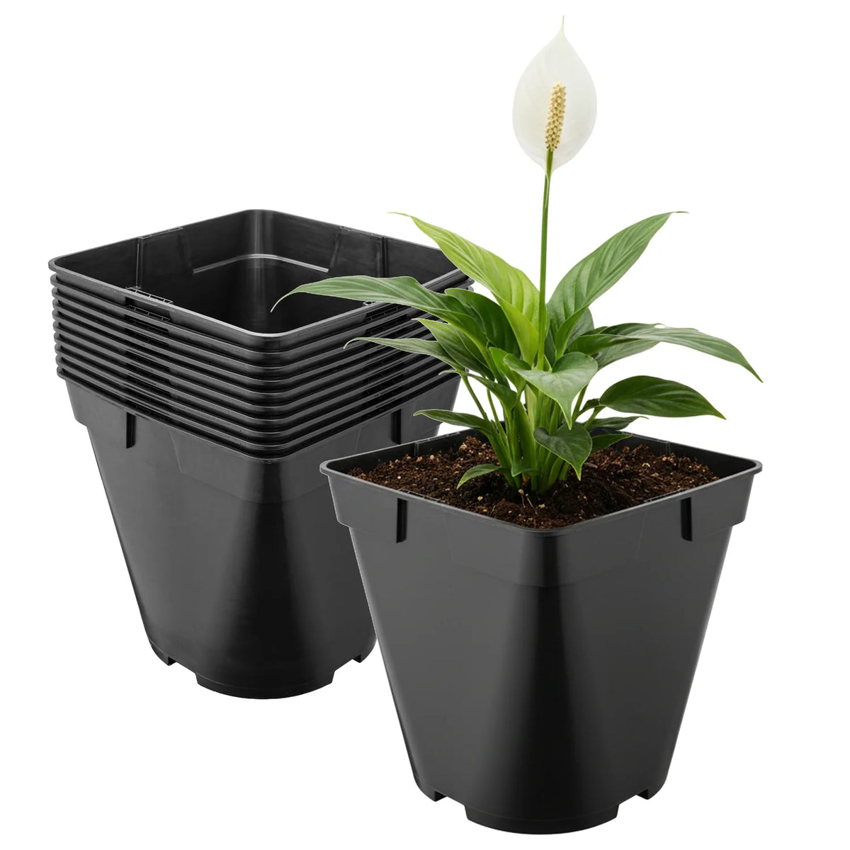 #Größe_18 x 18 x 18 cm (4L)#Set_10 Töpfe