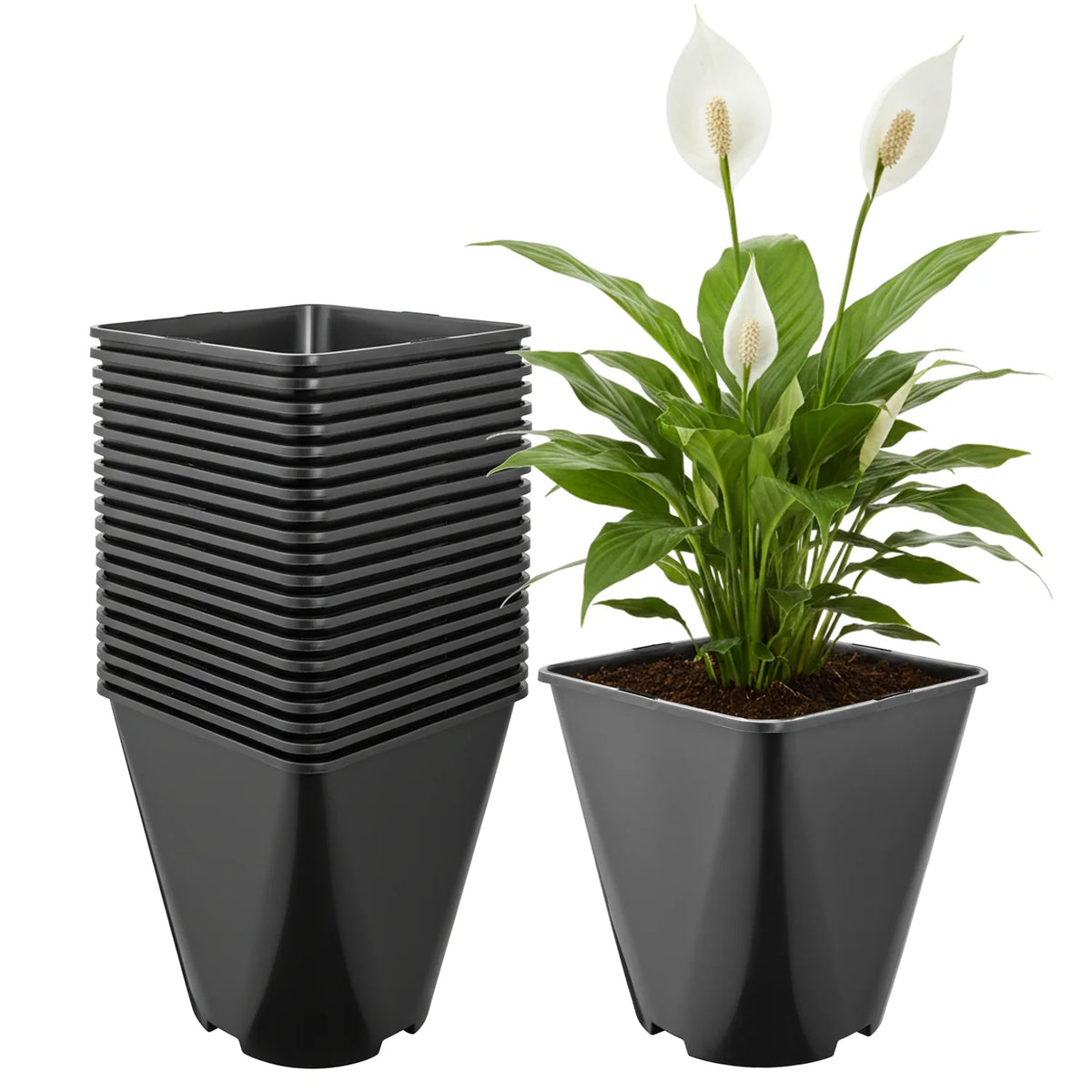 #Größe_18 x 18 x 20 cm (5L)#Set_20 Töpfe