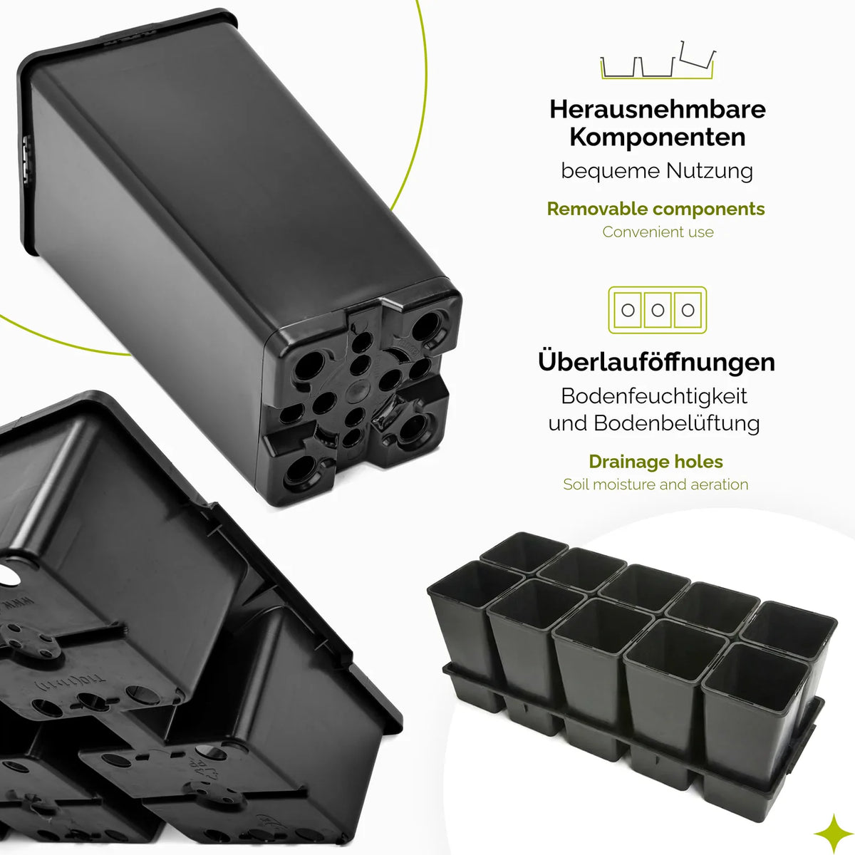 #Größe_Transporttray mit 10 x 2L Töpfen