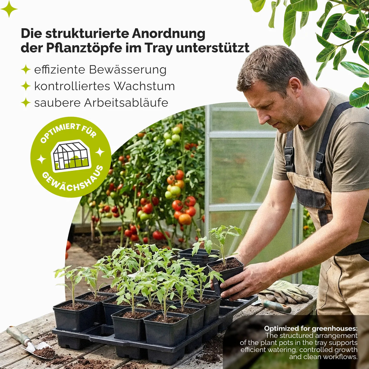 #Größe_Transporttray mit 24 x 0,5L quadratisch Töpfen#Größe_Transporttray mit 24 x 0,5L abgerundeten Töpfen#Größe_Transporttray mit 24 x 0,8L Töpfen
