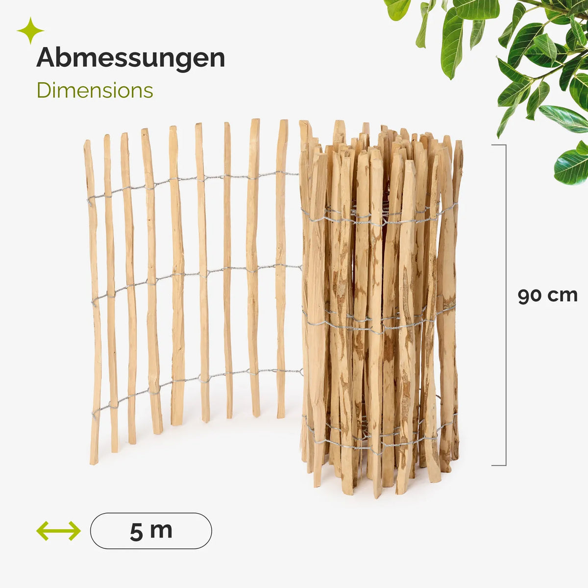 #Farbe_Natural (Elementabstand 3-5 cm#Größe_90 cm x 5m