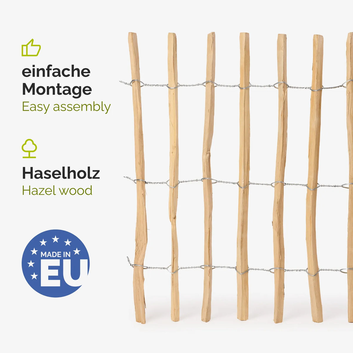#Farbe_Natural (Elementabstand 7-8 cm)#Größe_120 cm x 5m