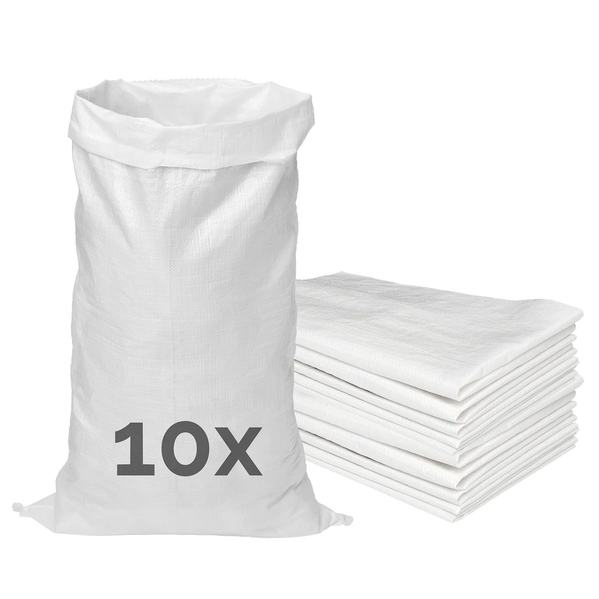 #Farbe_Weiß#Größe_105 x 65 cm#Set_10 Säcke