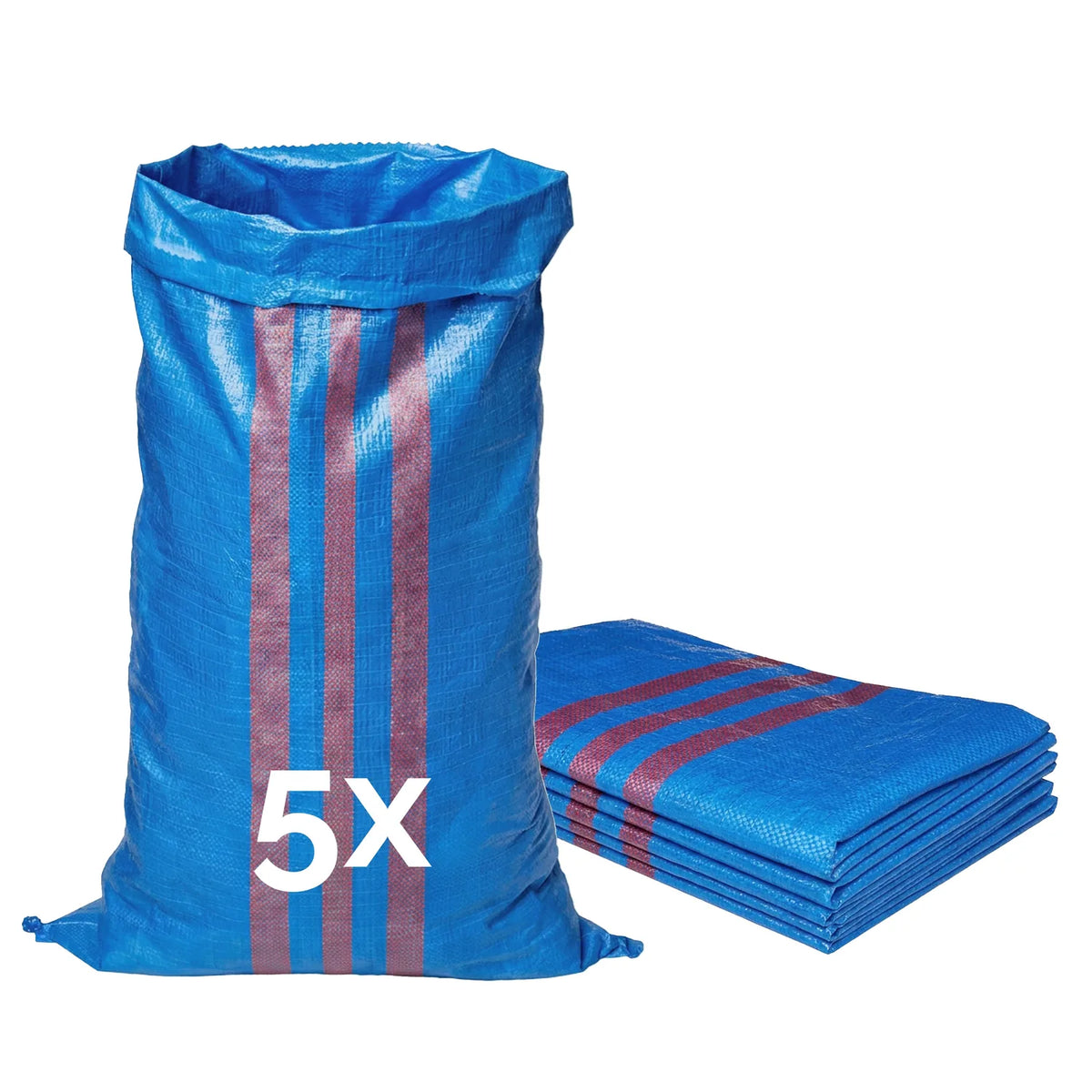 #Farbe_Blau#Größe_105 x 65 cm#Set_5 Säcke