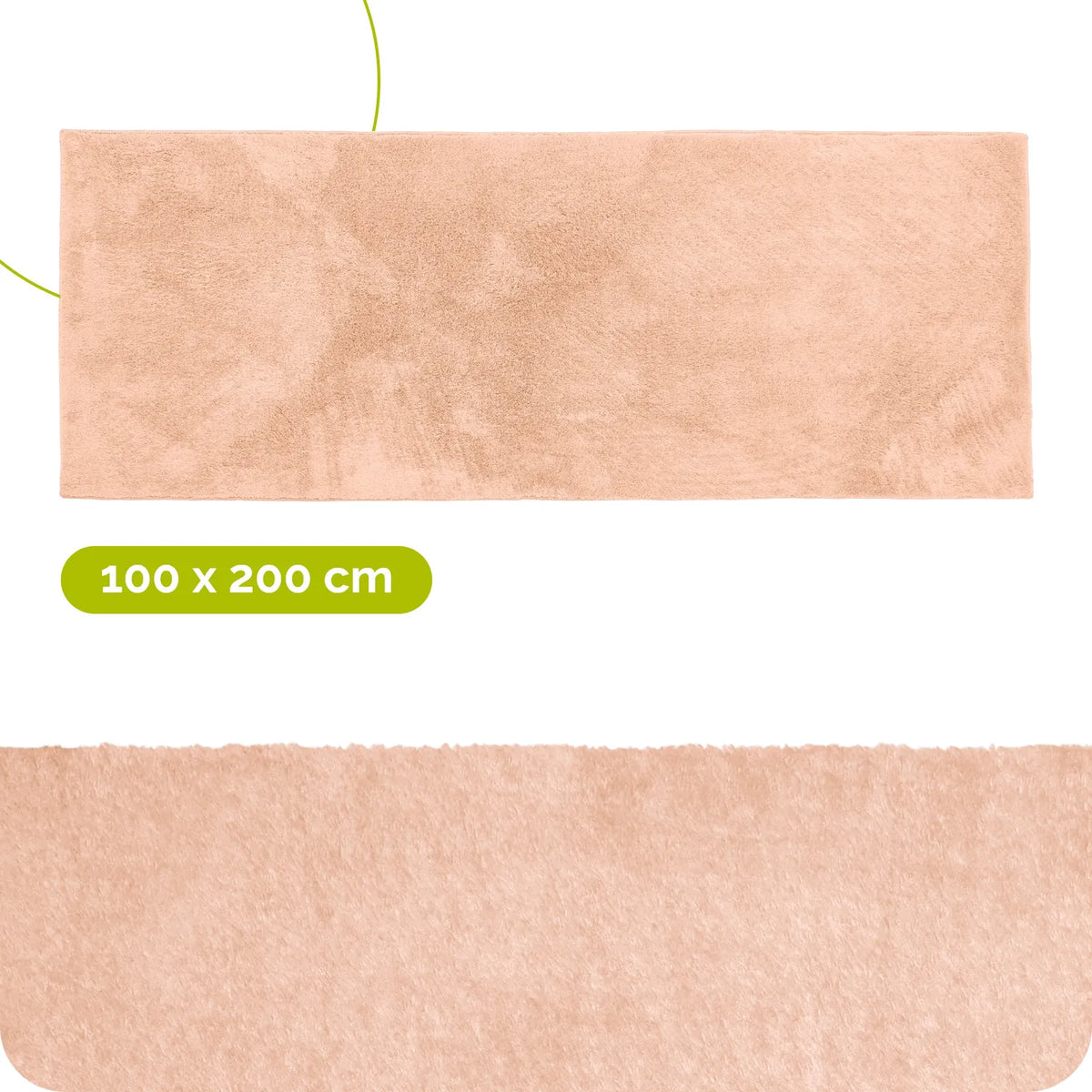 #Farbe_Rosa#Größe_100x200 cm