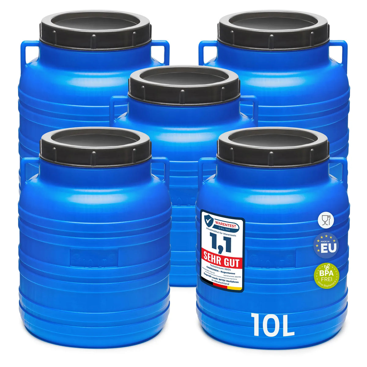 #Farbe_Blau#Set_5 Fässer