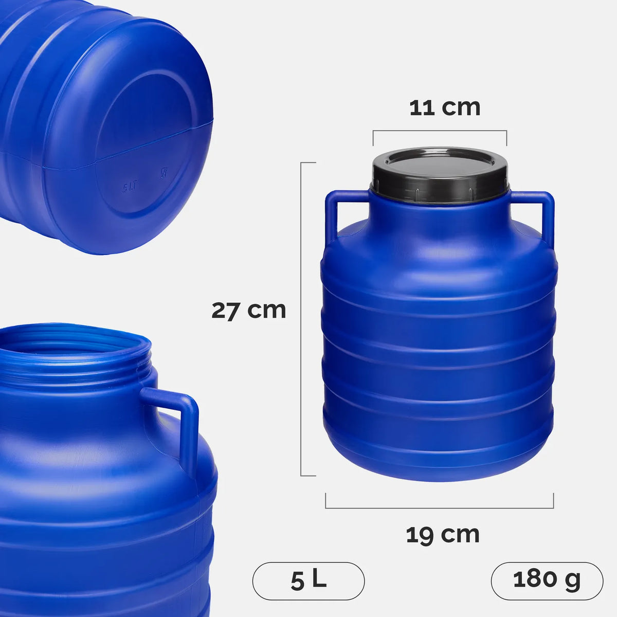 #Farbe_Blau#Kapazität_5 L
