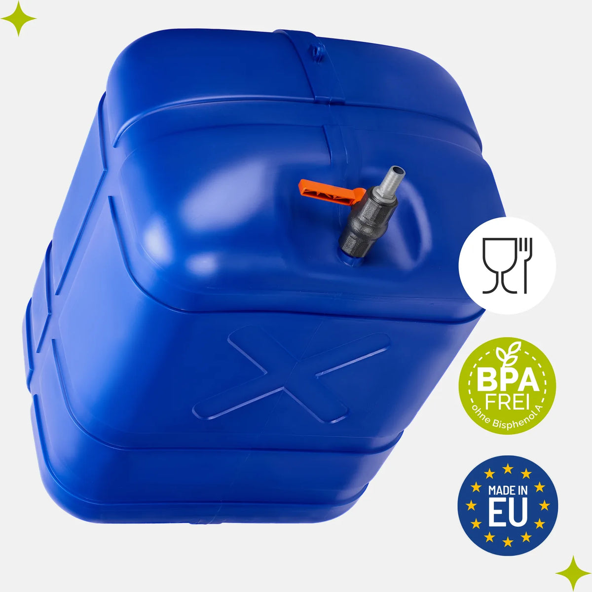 #Farbe_Blau#Kapazität_150 L