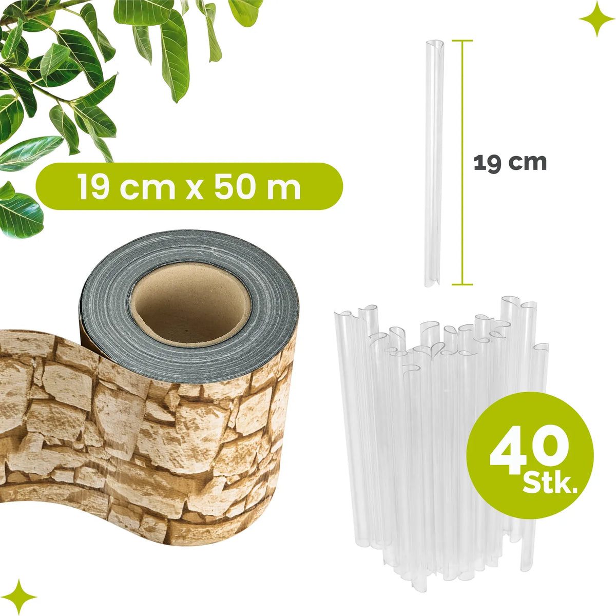 #Farbe_Originalstein#Größe_19 cm x 50 m